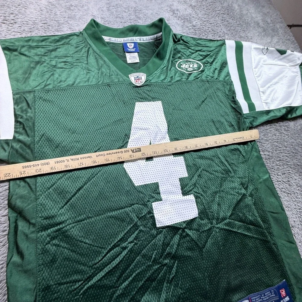 Brett Favre New York Jets Jersey Reebok NFL On Field Football Jersey Mens M